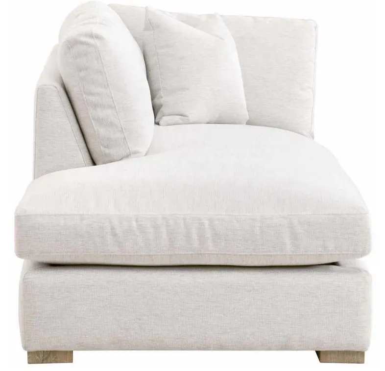 Essentials for Living 6620-LCHS.STOBSK/NG Clara Modular Left Facing Chaise in Performance Stone Basketweave Natural Gray Oak Essentials for Living 6620-LCHS.STOBSK/NG Clara Modular Left Facing Chaise in Performance Stone Basketweave Natural Gray Oak
