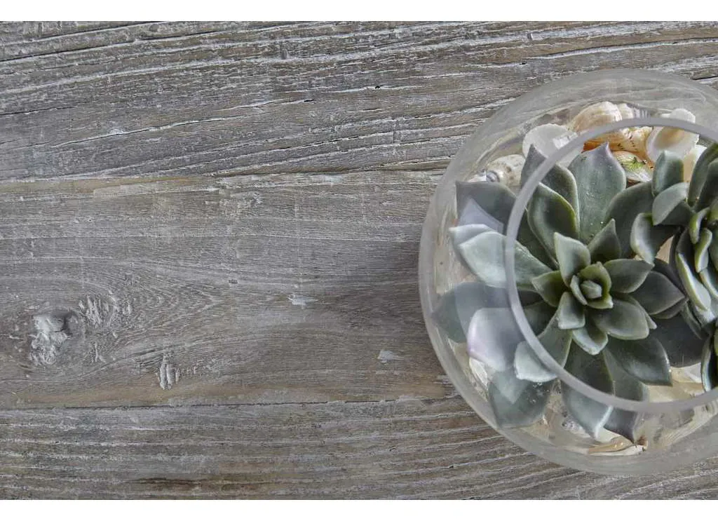Essentials for Living 8027-L.SGRY-ELM Clover Large Coffee Table in Smoke Gray Elm Essentials for Living 8027-L.SGRY-ELM Clover Large Coffee Table in Smoke Gray Elm