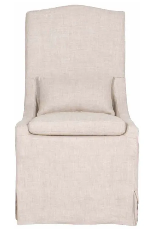 Essentials for Living 6419UP.BIS Colette Slipcover Dining Chair in Performance Bisque French Linen Essentials for Living 6419UP.BIS Colette Slipcover Dining Chair in Performance Bisque French Linen