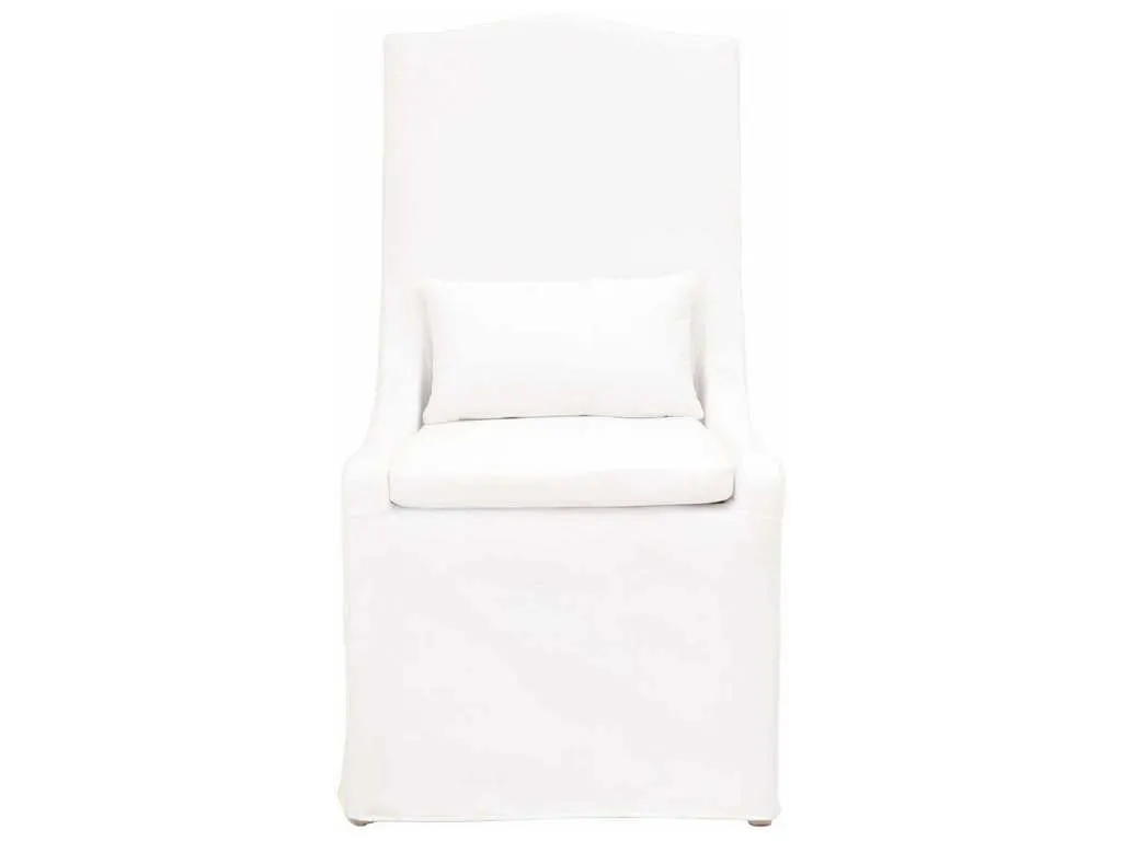 Essentials For Living 6419UP.LPPRL Colette Slipcover Dining Chair in LiveSmart Peyton Pearl