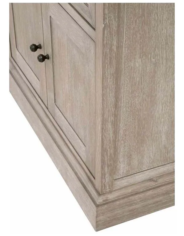 Essentials For Living 6053.NG Eden 1 Drawer 2 Door Nightstand in Natural Gray Acacia Essentials For Living 6053.NG Eden 1 Drawer 2 Door Nightstand in Natural Gray Acacia