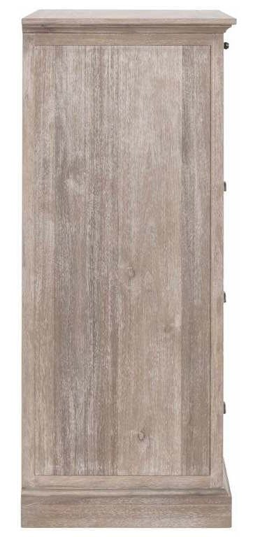 Essentials For Living 6058.NG Eden 5 Drawer High Chest in Natural Gray Acacia Essentials For Living 6058.NG Eden 5 Drawer High Chest in Natural Gray Acacia