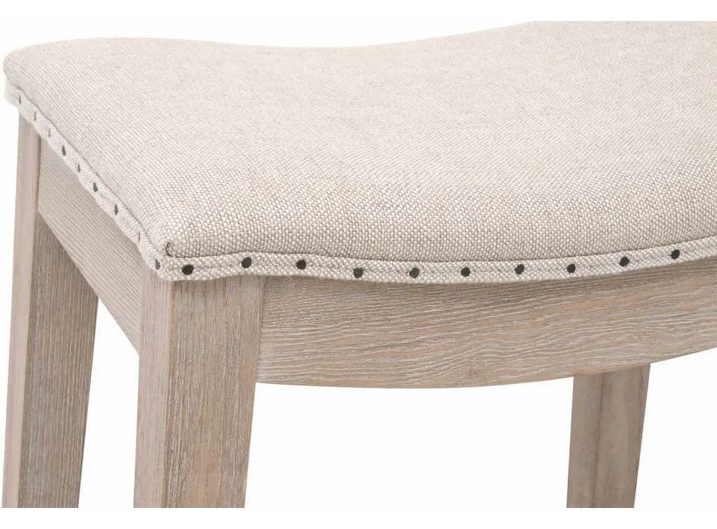 Essentials for Living 6415-CSUP.NG/BIS Harper Counter Stool in Performance Bisque French Linen Natural Gray Ash Essentials for Living 6415-CSUP.NG/BIS Harper Counter Stool in Performance Bisque French Linen Natural Gray Ash