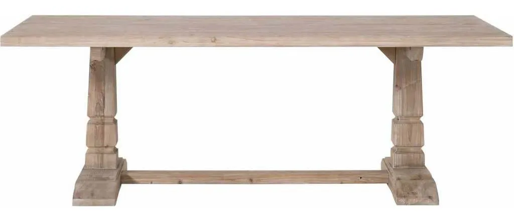 Essentials For Living 8013.SGRY-PNE Hayes Extension Dining Table in Smoke Gray Pine Essentials For Living 8013.SGRY-PNE Hayes Extension Dining Table in Smoke Gray Pine