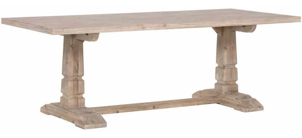 Essentials For Living 8013.SGRY-PNE Hayes Extension Dining Table in Smoke Gray Pine Essentials For Living 8013.SGRY-PNE Hayes Extension Dining Table in Smoke Gray Pine