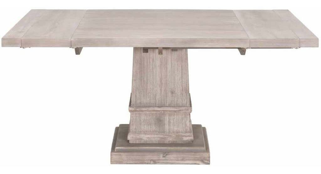 Essentials for Living 6031.NG Hudson 44 inch Square Extension Dining Table in Natural Gray Acacia Essentials for Living 6031.NG Hudson 44 inch Square Extension Dining Table in Natural Gray Acacia