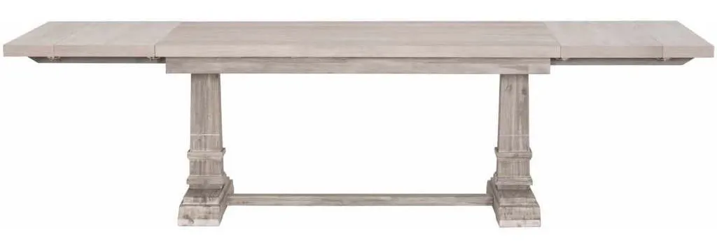Essentials for Living 6015.NG Hudson Extension Dining Table in Natural Gray Acacia Essentials for Living 6015.NG Hudson Extension Dining Table in Natural Gray Acacia