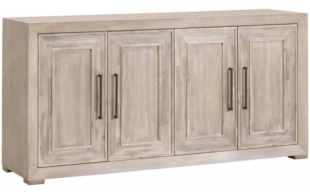 Essentials for Living 6035.NG Hunter Media Sideboard in Natural Gray Acacia Essentials for Living 6035.NG Hunter Media Sideboard in Natural Gray Acacia
