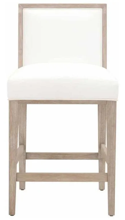 Essentials For Living 6008CS.NG/LPPRL Martin Counter Stool in LiveSmart Peyton Pearl Natural Gray Essentials For Living 6008CS.NG/LPPRL Martin Counter Stool in LiveSmart Peyton Pearl Natural Gray