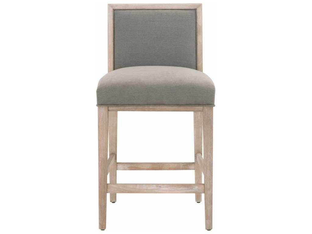 Essentials For Living 6008CS.NG/LPSLA  Martin Counter Stool in LiveSmart Peyton Slate Natural Gray