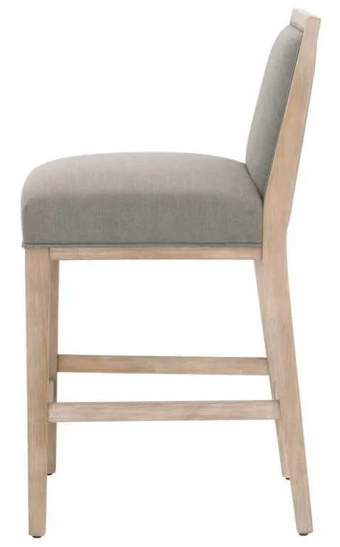 Essentials For Living 6008CS.NG/LPSLA Martin Counter Stool in LiveSmart Peyton Slate Natural Gray Essentials For Living 6008CS.NG/LPSLA Martin Counter Stool in LiveSmart Peyton Slate Natural Gray