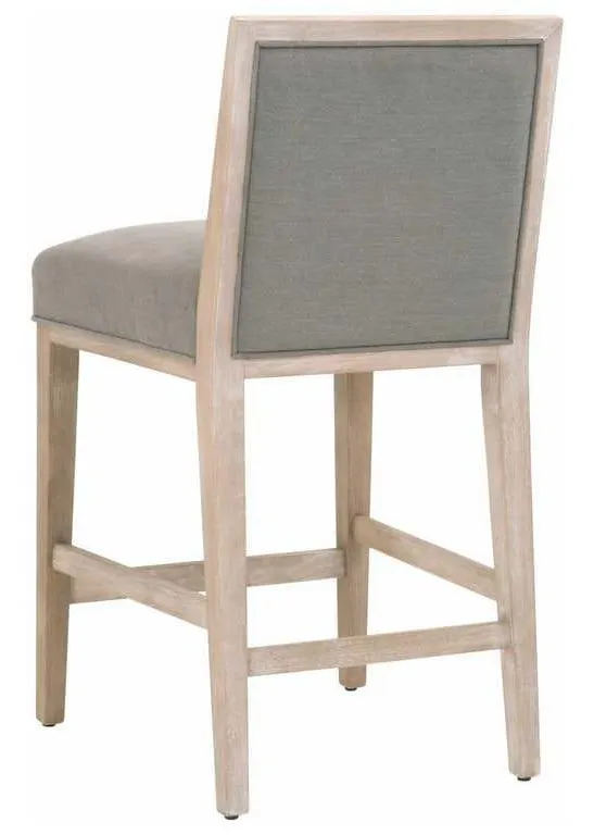 Essentials For Living 6008CS.NG/LPSLA Martin Counter Stool in LiveSmart Peyton Slate Natural Gray Essentials For Living 6008CS.NG/LPSLA Martin Counter Stool in LiveSmart Peyton Slate Natural Gray