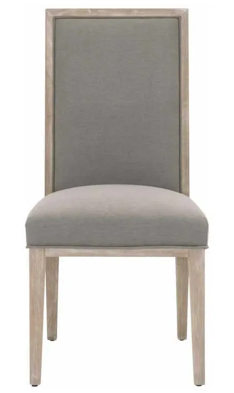 Essentials For Living 6008.NG/LPSLA Martin Dining Chair in LiveSmart Peyton Slate Natural Gray Essentials For Living 6008.NG/LPSLA Martin Dining Chair in LiveSmart Peyton Slate Natural Gray
