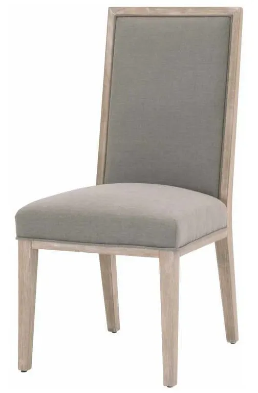 Essentials For Living 6008.NG/LPSLA Martin Dining Chair in LiveSmart Peyton Slate Natural Gray Essentials For Living 6008.NG/LPSLA Martin Dining Chair in LiveSmart Peyton Slate Natural Gray