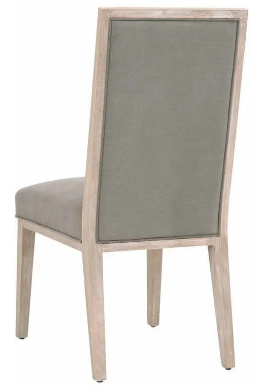 Essentials For Living 6008.NG/LPSLA Martin Dining Chair in LiveSmart Peyton Slate Natural Gray Essentials For Living 6008.NG/LPSLA Martin Dining Chair in LiveSmart Peyton Slate Natural Gray