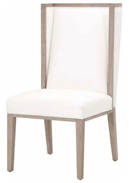 Essentials For Living 6009.NG/LPPRL Martin Wing Chair in LiveSmart Peyton Pearl Natural Gray Essentials For Living 6009.NG/LPPRL Martin Wing Chair in LiveSmart Peyton Pearl Natural Gray