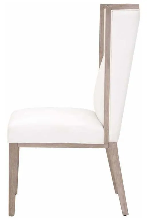 Essentials For Living 6009.NG/LPPRL Martin Wing Chair in LiveSmart Peyton Pearl Natural Gray Essentials For Living 6009.NG/LPPRL Martin Wing Chair in LiveSmart Peyton Pearl Natural Gray