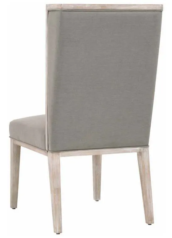 Essentials For Living 6009.NG/LPSLA Martin Wing Chair in LiveSmart Peyton Slate Natural Gray Essentials For Living 6009.NG/LPSLA Martin Wing Chair in LiveSmart Peyton Slate Natural Gray