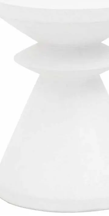 Essentials For Living 4612.IVO Pawn Accent Table in Ivory Concrete Essentials For Living 4612.IVO Pawn Accent Table in Ivory Concrete