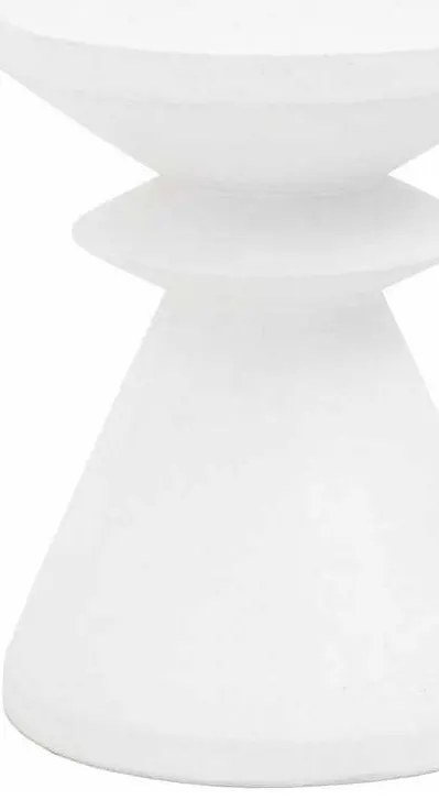 Essentials For Living 4612.IVO Pawn Accent Table in Ivory Concrete Essentials For Living 4612.IVO Pawn Accent Table in Ivory Concrete