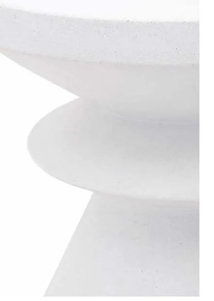 Essentials For Living 4612.IVO Pawn Accent Table in Ivory Concrete Essentials For Living 4612.IVO Pawn Accent Table in Ivory Concrete
