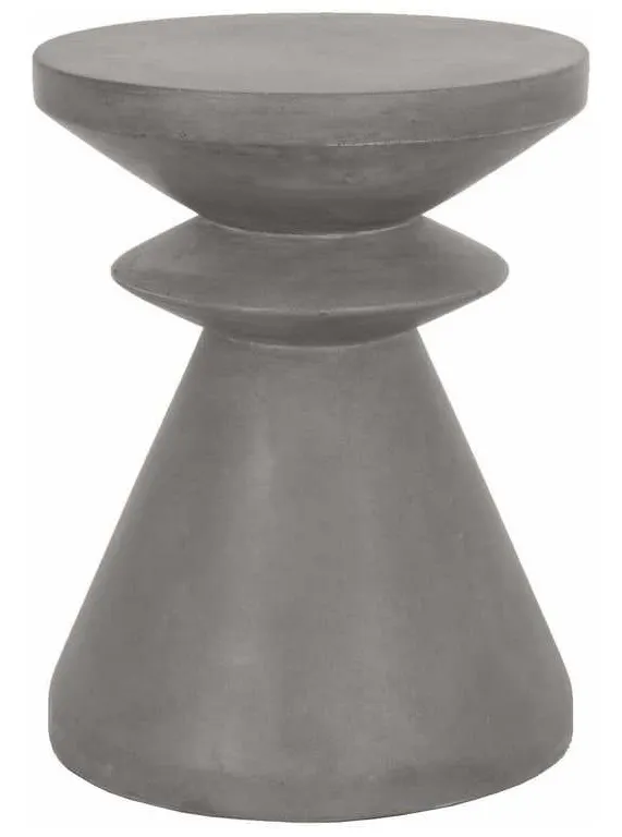 Essentials For Living 4612.SLA-GRY Pawn Accent Table in Slate Gray Concrete Essentials For Living 4612.SLA-GRY Pawn Accent Table in Slate Gray Concrete
