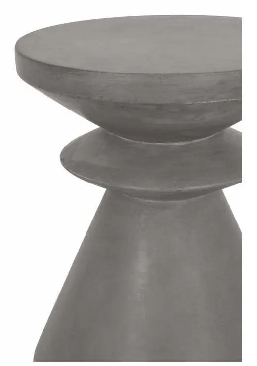 Essentials For Living 4612.SLA-GRY Pawn Accent Table in Slate Gray Concrete Essentials For Living 4612.SLA-GRY Pawn Accent Table in Slate Gray Concrete