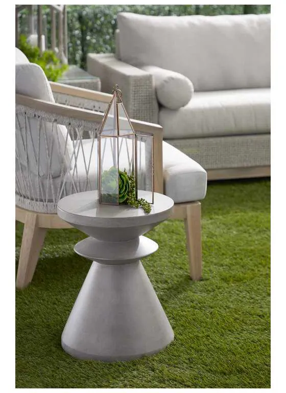 Essentials For Living 4612.SLA-GRY Pawn Accent Table in Slate Gray Concrete Essentials For Living 4612.SLA-GRY Pawn Accent Table in Slate Gray Concrete