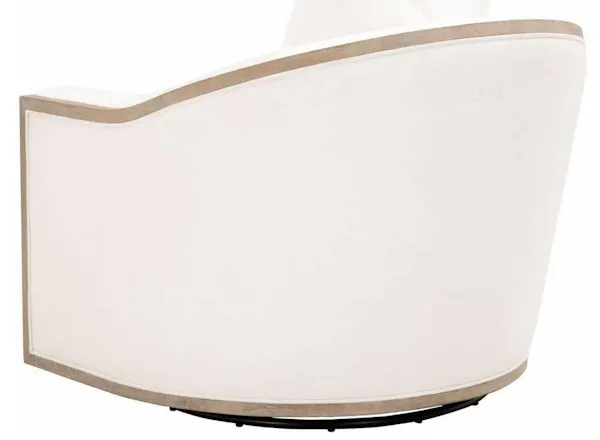Essentials for Living 6656.LPPRL/NG Paxton Swivel Club Chair in LiveSmart Peyton Pearl Natural Gray Oak Essentials for Living 6656.LPPRL/NG Paxton Swivel Club Chair in LiveSmart Peyton Pearl Natural Gray Oak