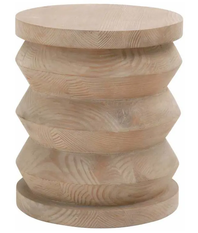 Essentials for Living 8029.SGRY-PNE Pier Accent Table in Smoke Gray Pine Essentials for Living 8029.SGRY-PNE Pier Accent Table in Smoke Gray Pine