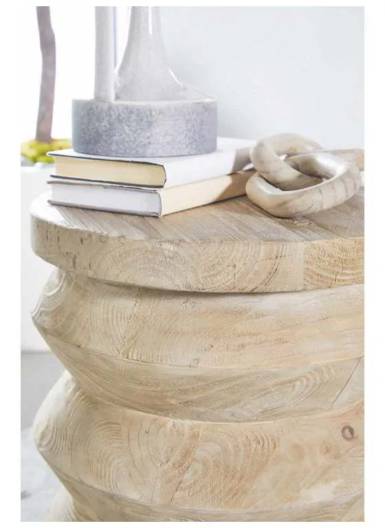Essentials for Living 8029.SGRY-PNE Pier Accent Table in Smoke Gray Pine Essentials for Living 8029.SGRY-PNE Pier Accent Table in Smoke Gray Pine