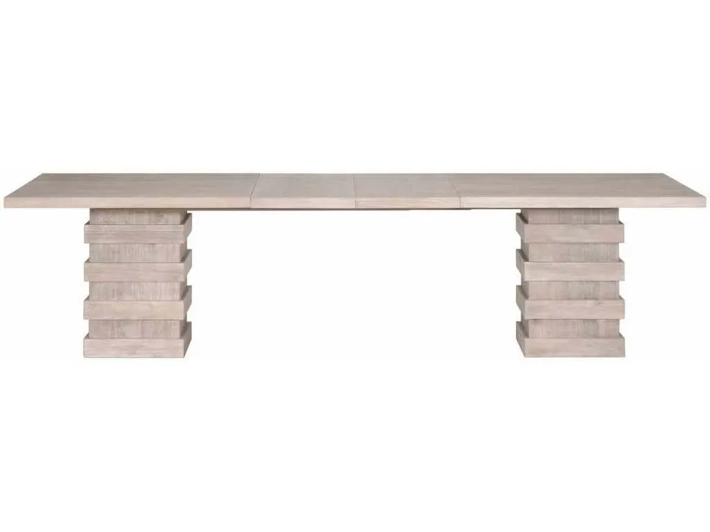 Essentials For Living 6089.NG  Plaza Extension Dining Table in Natural Gray Acacia