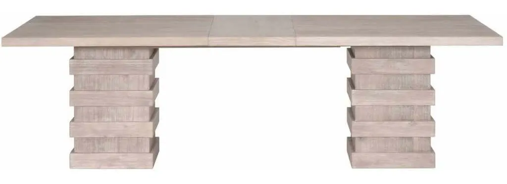Essentials For Living 6089.NG Plaza Extension Dining Table in Natural Gray Acacia Essentials For Living 6089.NG Plaza Extension Dining Table in Natural Gray Acacia