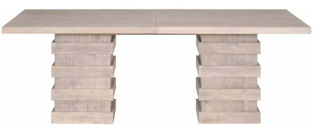 Essentials For Living 6089.NG Plaza Extension Dining Table in Natural Gray Acacia Essentials For Living 6089.NG Plaza Extension Dining Table in Natural Gray Acacia