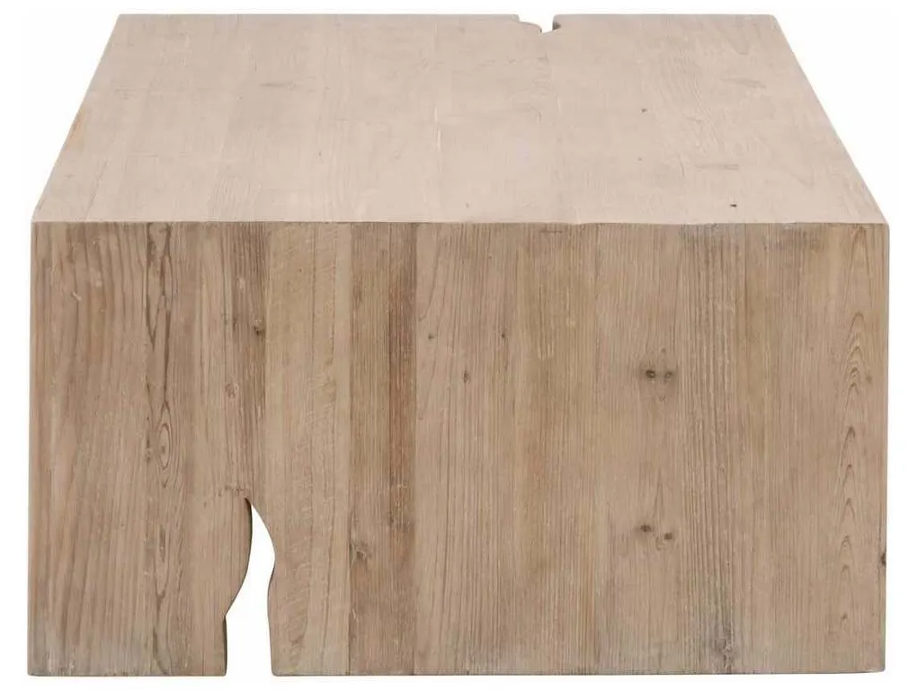 Essentials for Living 8098.SGRY-PNE Reed Coffee Table in Smoke Gray Pine Essentials for Living 8098.SGRY-PNE Reed Coffee Table in Smoke Gray Pine