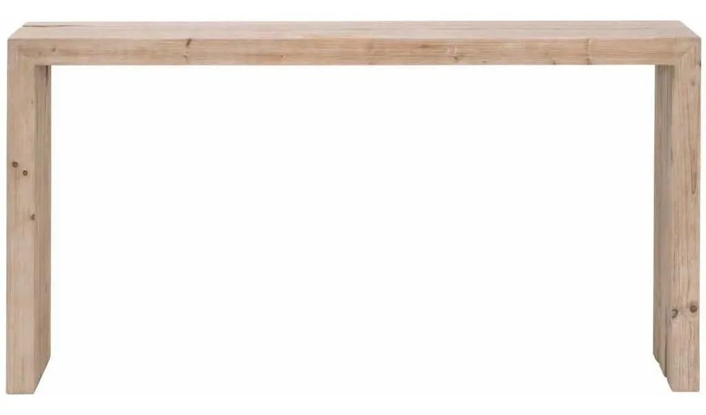 Essentials for Living 8100.SGRY-PNE Reed Console Table in Smoke Gray Pine Essentials for Living 8100.SGRY-PNE Reed Console Table in Smoke Gray Pine