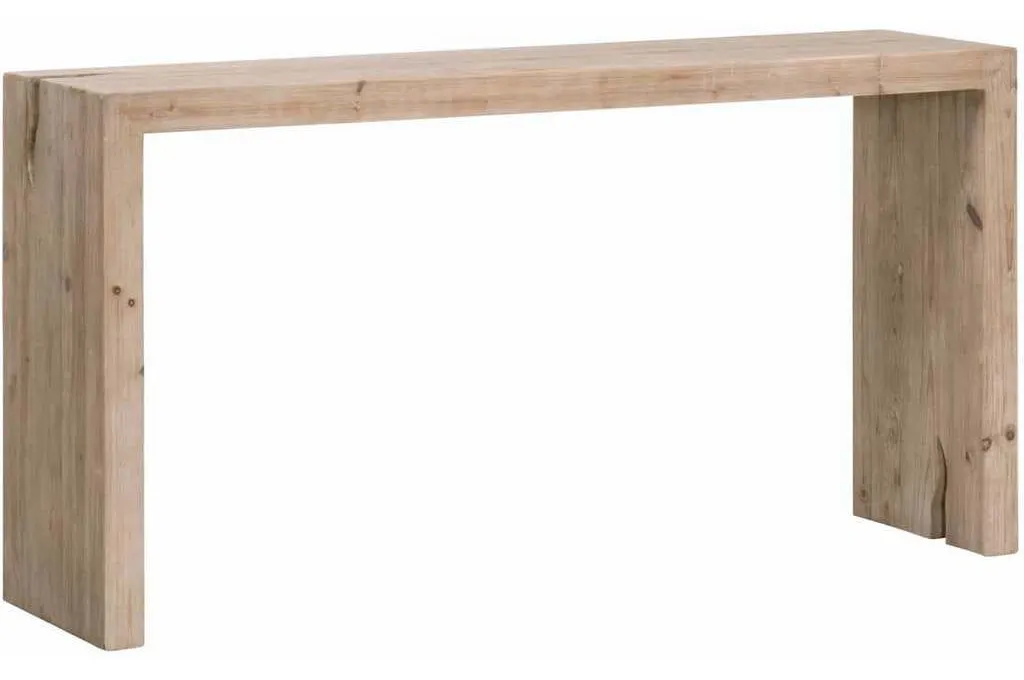 Essentials for Living 8100.SGRY-PNE Reed Console Table in Smoke Gray Pine Essentials for Living 8100.SGRY-PNE Reed Console Table in Smoke Gray Pine