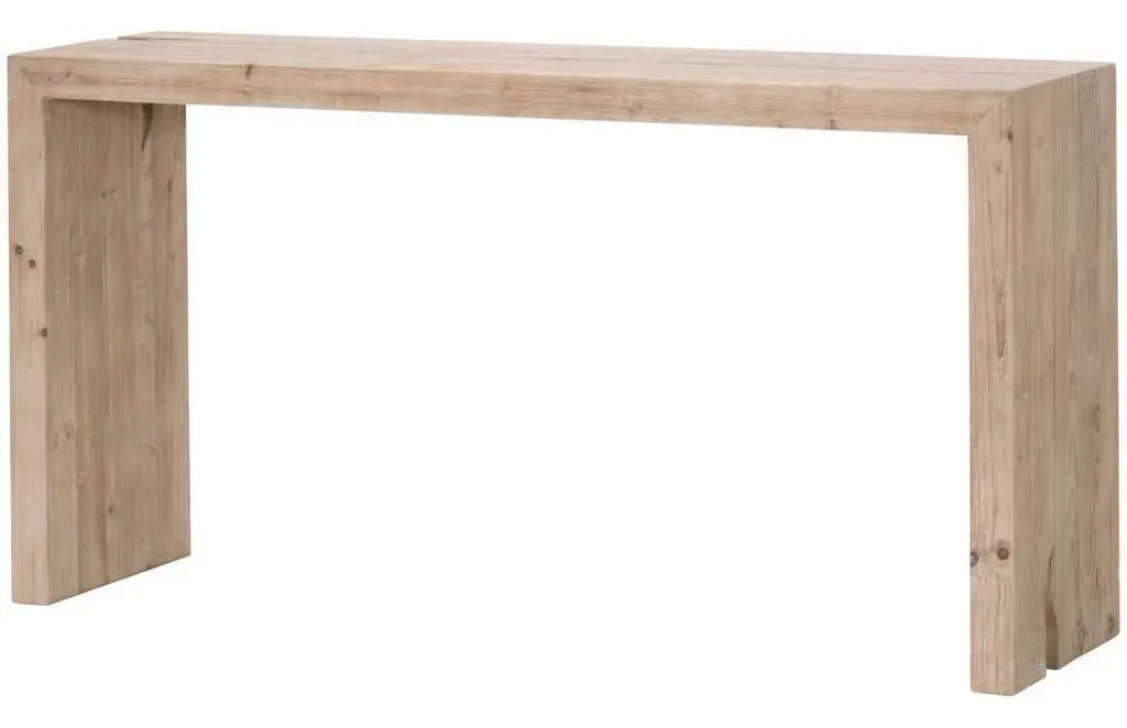 Essentials for Living 8100.SGRY-PNE Reed Console Table in Smoke Gray Pine Essentials for Living 8100.SGRY-PNE Reed Console Table in Smoke Gray Pine