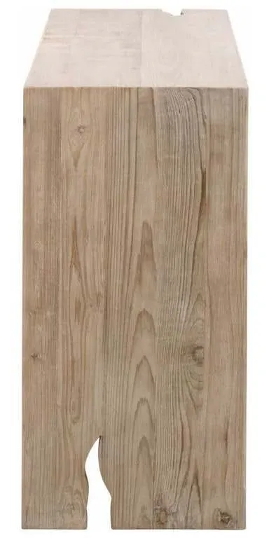Essentials for Living 8100.SGRY-PNE Reed Console Table in Smoke Gray Pine Essentials for Living 8100.SGRY-PNE Reed Console Table in Smoke Gray Pine