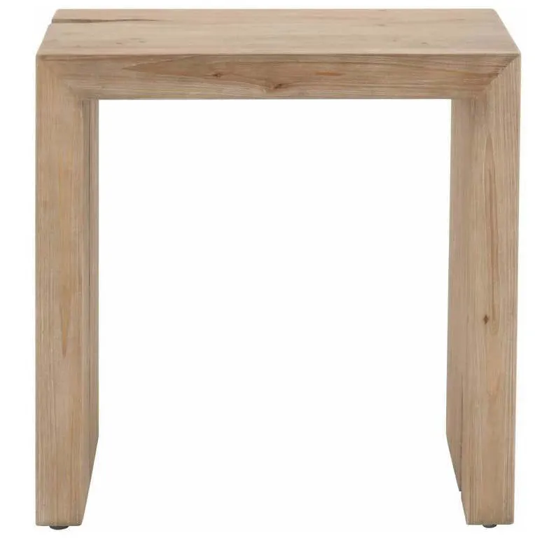 Essentials for Living 8099.SGRY-PNE Reed End Table in Smoke Gray Pine Essentials for Living 8099.SGRY-PNE Reed End Table in Smoke Gray Pine