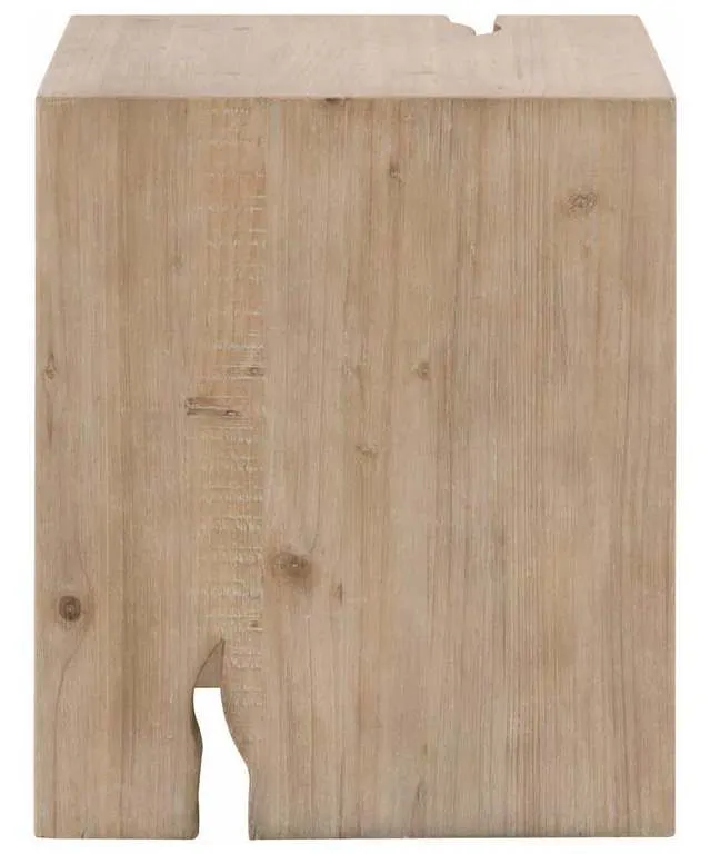 Essentials for Living 8099.SGRY-PNE Reed End Table in Smoke Gray Pine Essentials for Living 8099.SGRY-PNE Reed End Table in Smoke Gray Pine