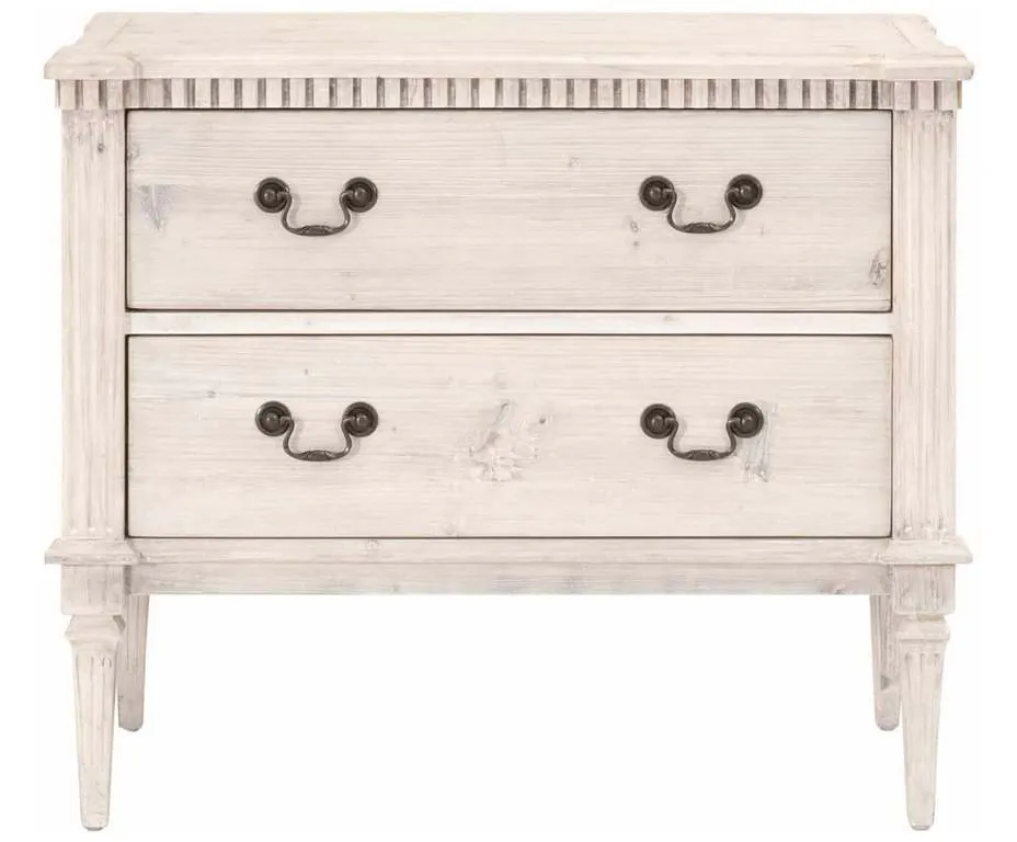 Essentials For Living 8063.WW-PNE Rhone Accent Chest in White Wash Pine Essentials For Living 8063.WW-PNE Rhone Accent Chest in White Wash Pine