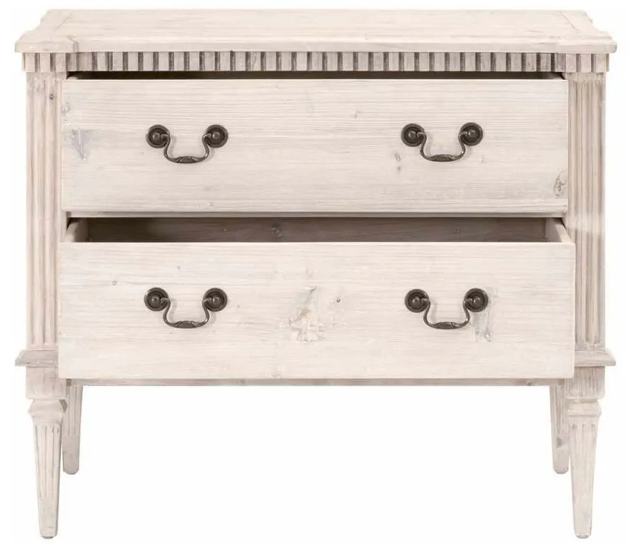 Essentials For Living 8063.WW-PNE Rhone Accent Chest in White Wash Pine Essentials For Living 8063.WW-PNE Rhone Accent Chest in White Wash Pine