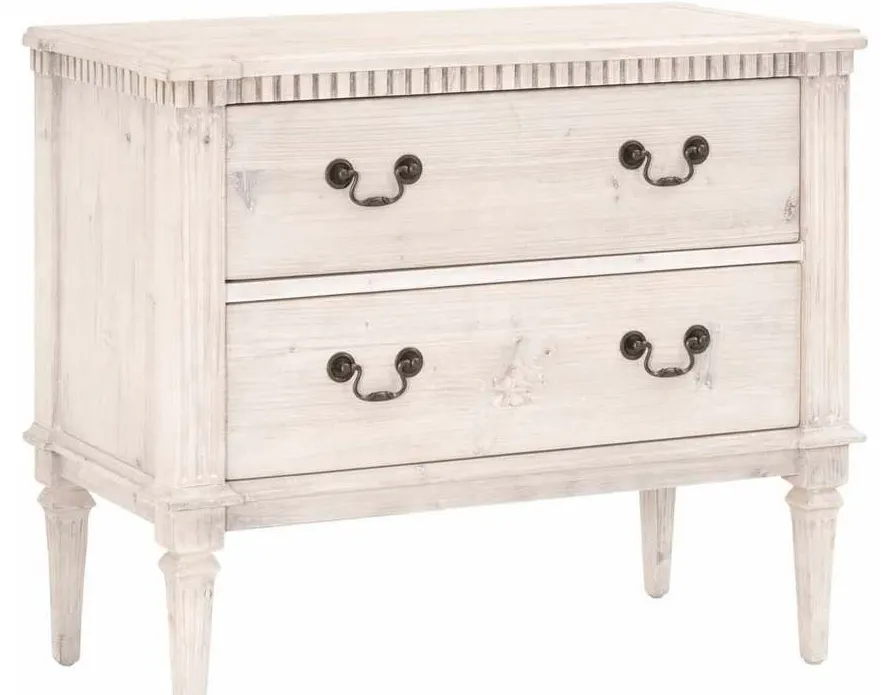 Essentials For Living 8063.WW-PNE Rhone Accent Chest in White Wash Pine Essentials For Living 8063.WW-PNE Rhone Accent Chest in White Wash Pine