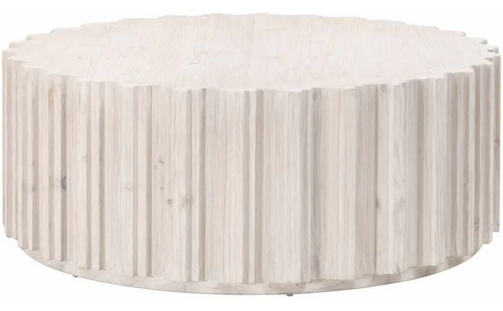 Essentials for Living 8104.WW-PNE Roma Coffee Table in White Wash Pine Essentials for Living 8104.WW-PNE Roma Coffee Table in White Wash Pine