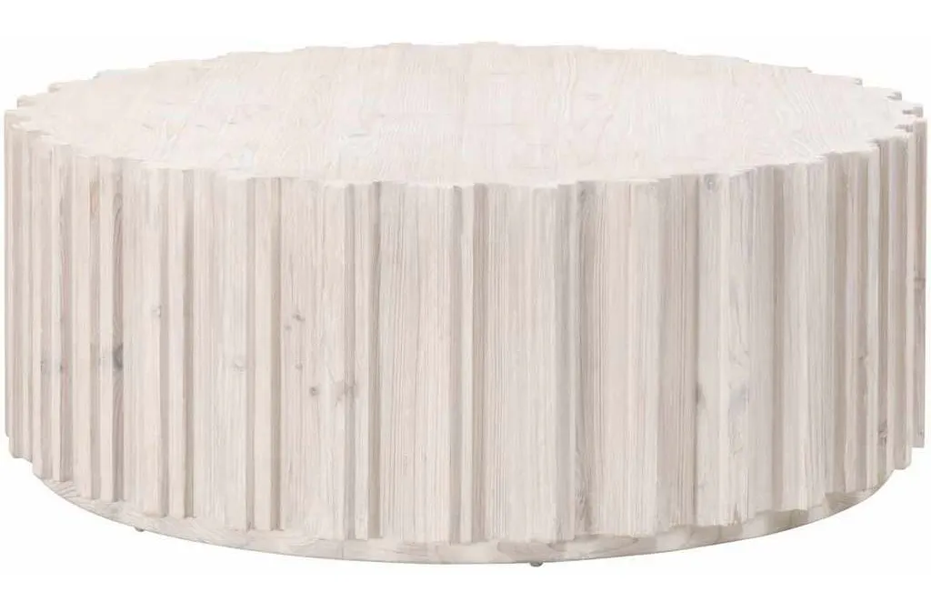 Essentials for Living 8104.WW-PNE Roma Coffee Table in White Wash Pine Essentials for Living 8104.WW-PNE Roma Coffee Table in White Wash Pine