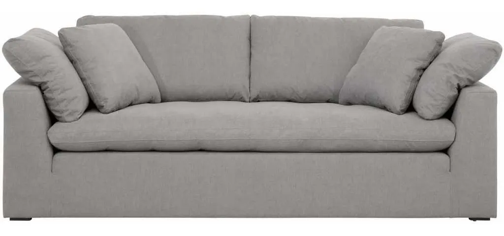 Essentials for Living 6610-3.LPSLA Sky 96 inch Sofa in LiveSmart Peyton Slate Espresso Essentials for Living 6610-3.LPSLA Sky 96 inch Sofa in LiveSmart Peyton Slate Espresso
