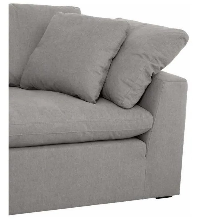 Essentials for Living 6610-3.LPSLA Sky 96 inch Sofa in LiveSmart Peyton Slate Espresso Essentials for Living 6610-3.LPSLA Sky 96 inch Sofa in LiveSmart Peyton Slate Espresso
