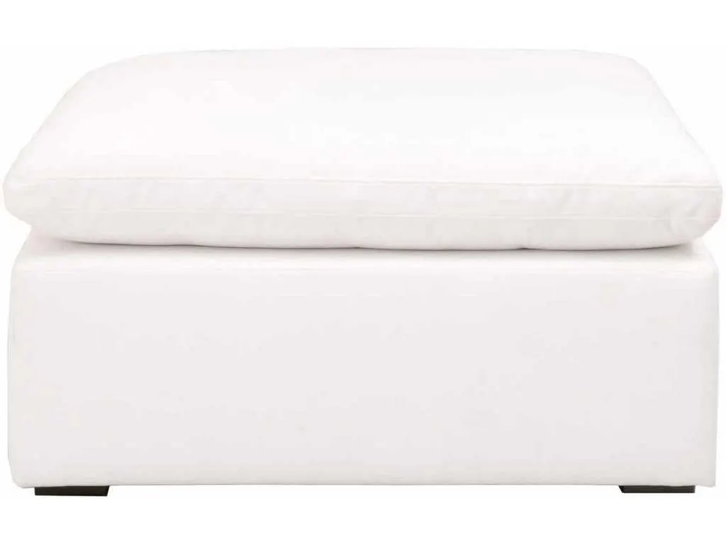 Essentials For Living 6610-0.LPPRL  Sky Modular Ottoman in LiveSmart Peyton Pearl Espresso
