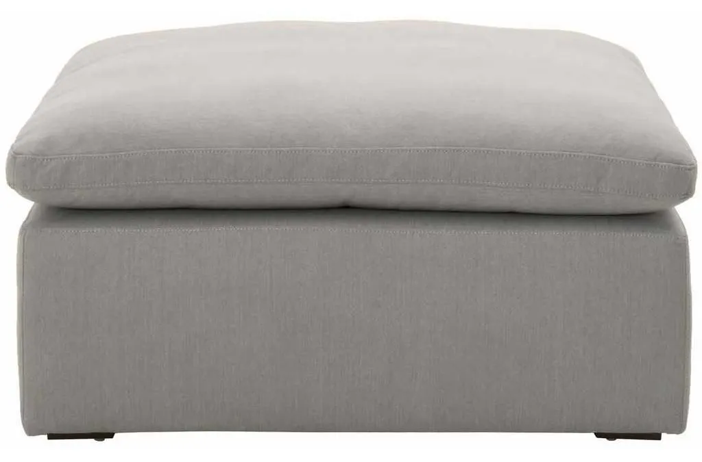 Essentials For Living 6610-0.LPSLA Sky Modular Ottoman in LiveSmart Peyton Slate Espresso Essentials For Living 6610-0.LPSLA Sky Modular Ottoman in LiveSmart Peyton Slate Espresso